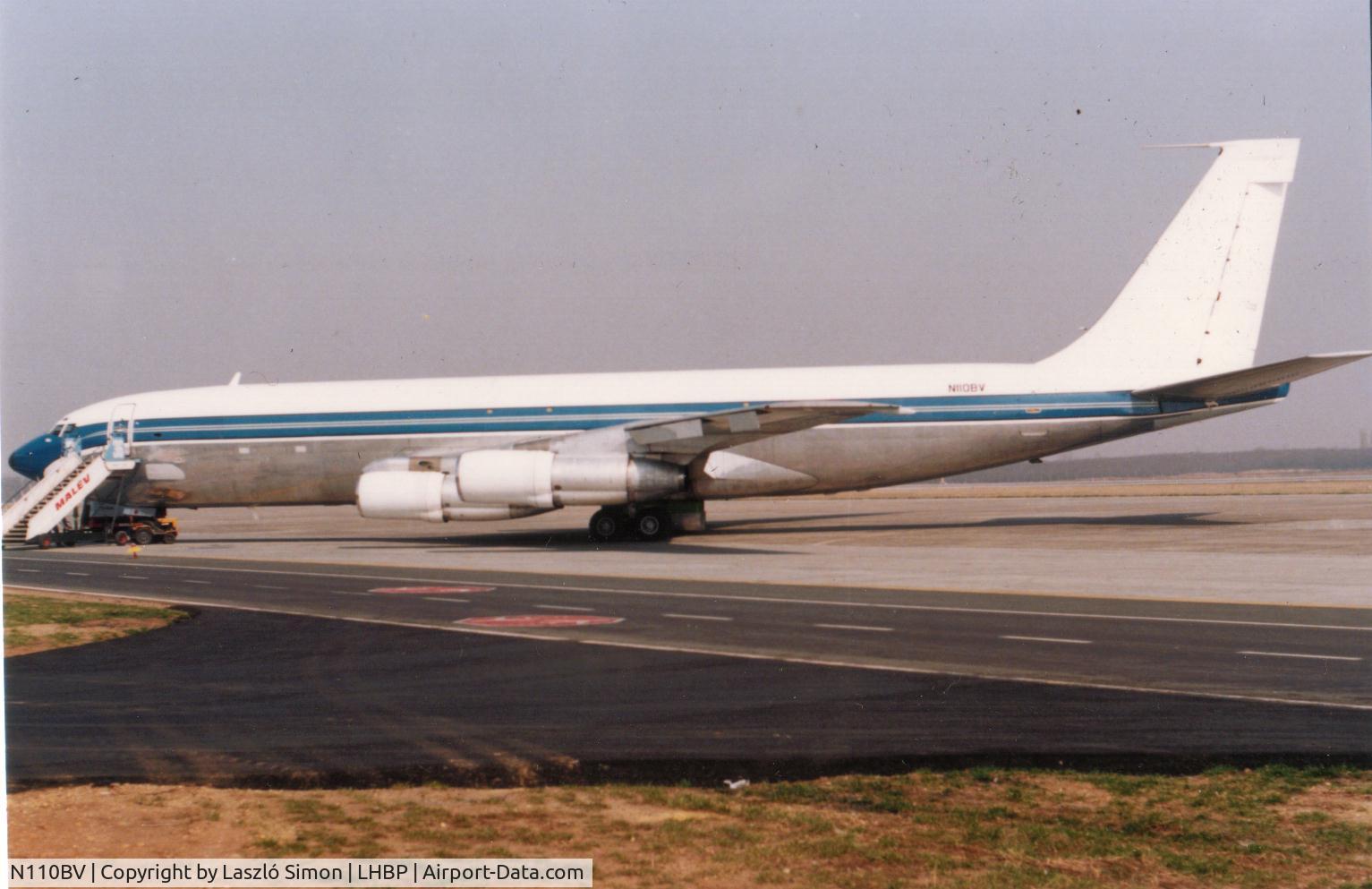 N110BV, 1966 Boeing 707-324C C/N 19177, Budapest Ferihegy Hungary/LHBP