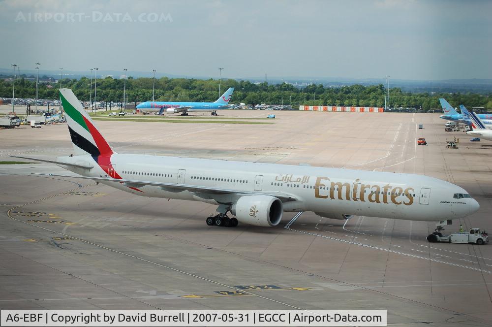 A6-EBF, 2005 Boeing 777-31H/ER C/N 32708, Emirates