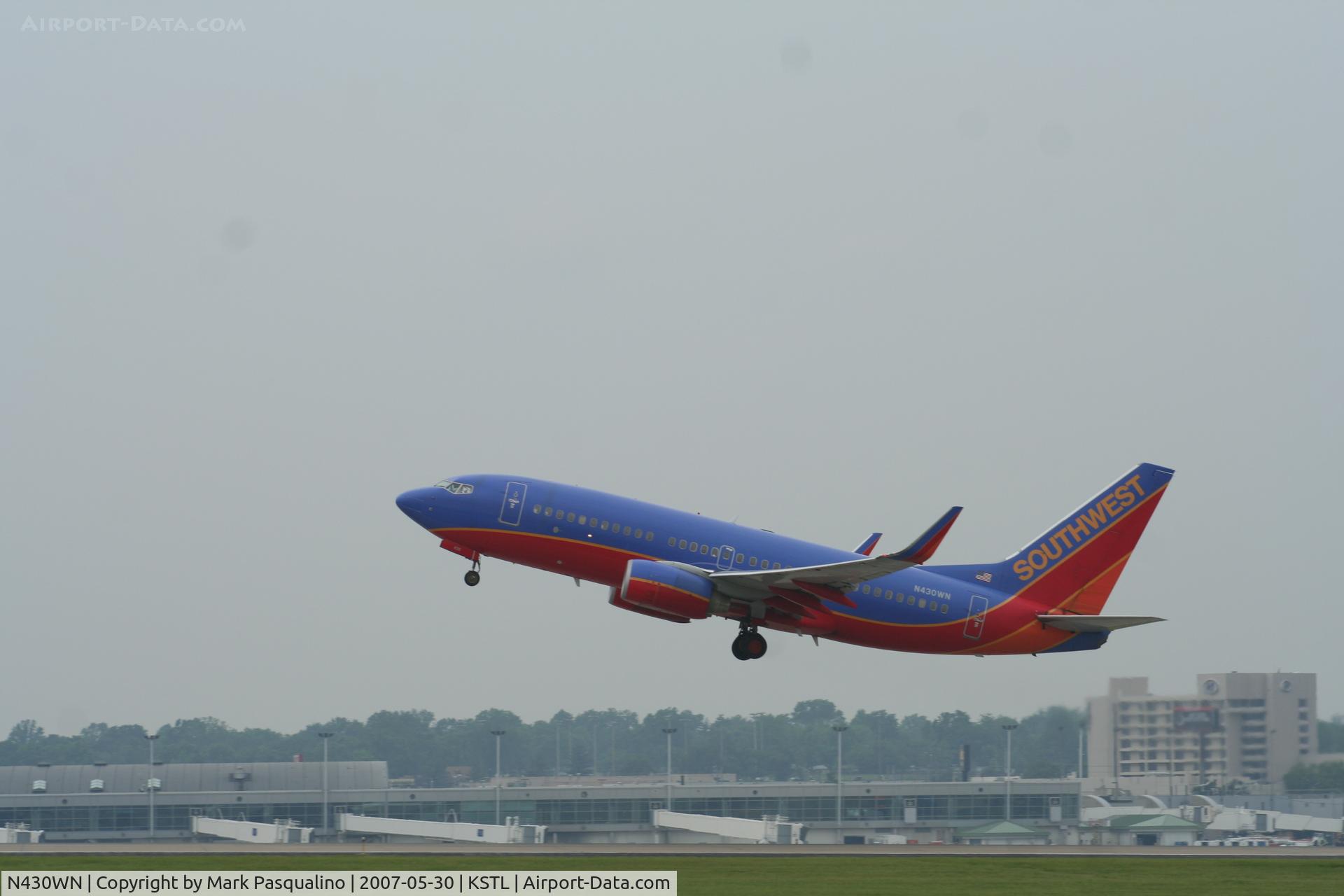N430WN, 2002 Boeing 737-7H4 C/N 33659, Boeing 737-700