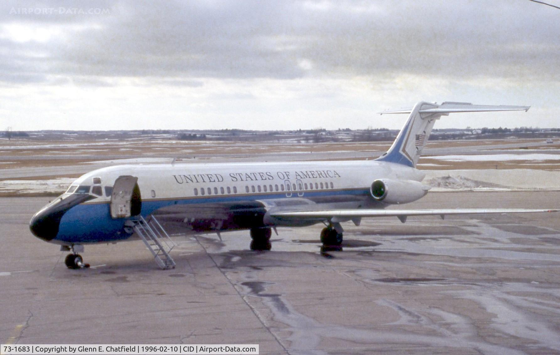 73-1683, 1975 McDonnell Douglas VC-9C (DC-9-32) C/N 47671, VC-9C, one of two with V.P. flight (film got hot)