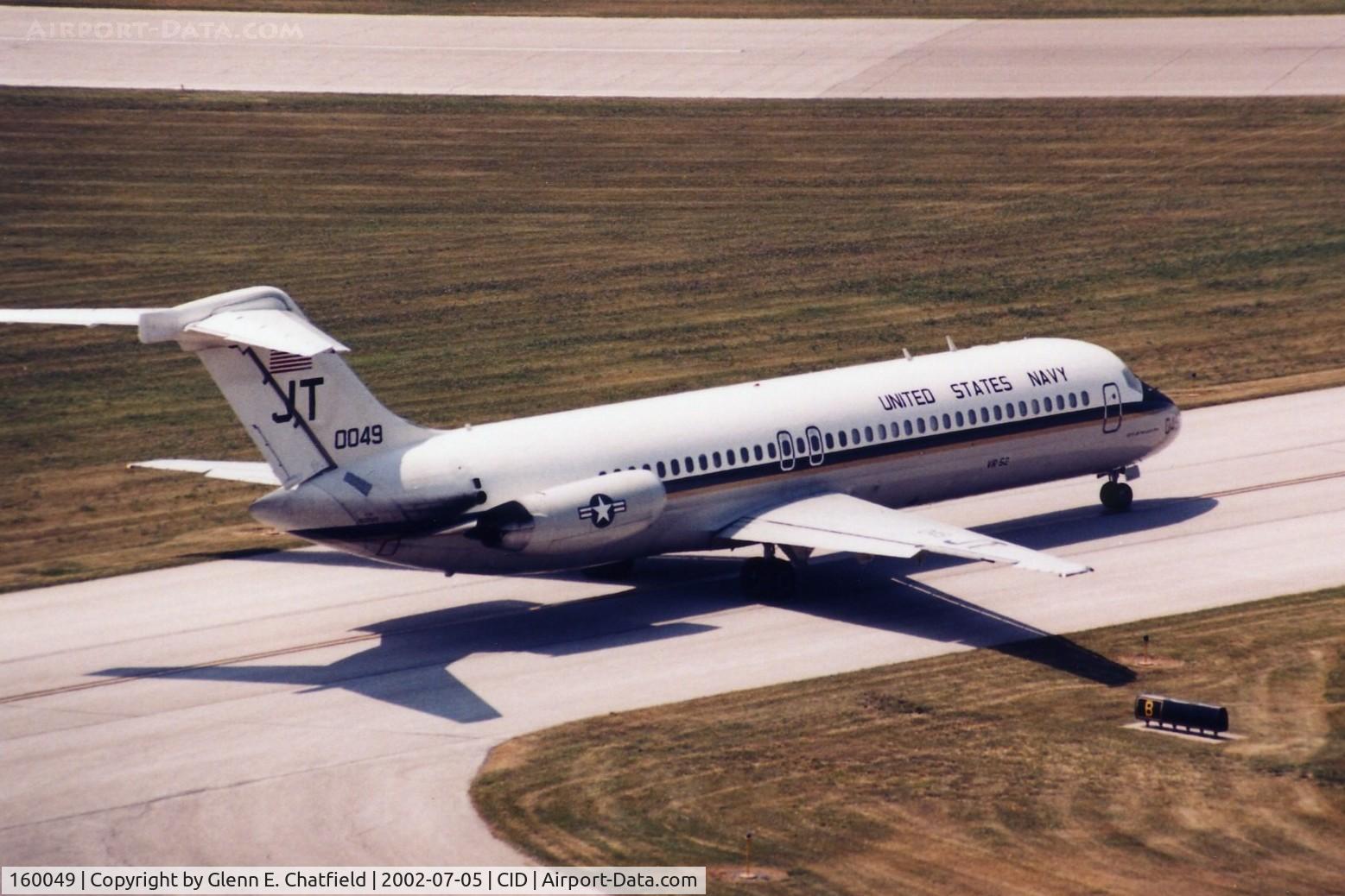 160049, 1976 McDonnell Douglas C-9B Skytrain II C/N 47598, C-9B taxiing to runway 9 for departure