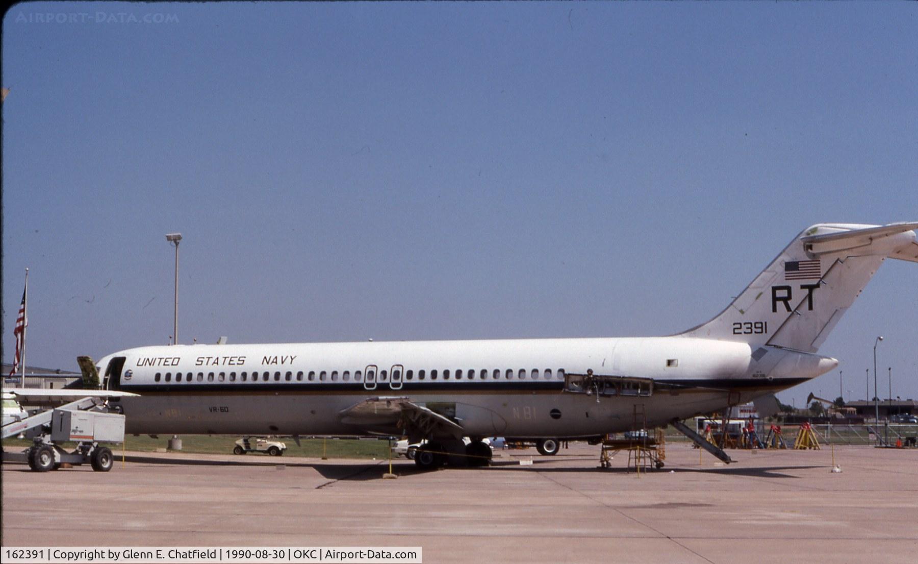 162391, 1967 McDonnell Douglas C-9B Skytrain II C/N 47004/81, C-9B down for overhaul