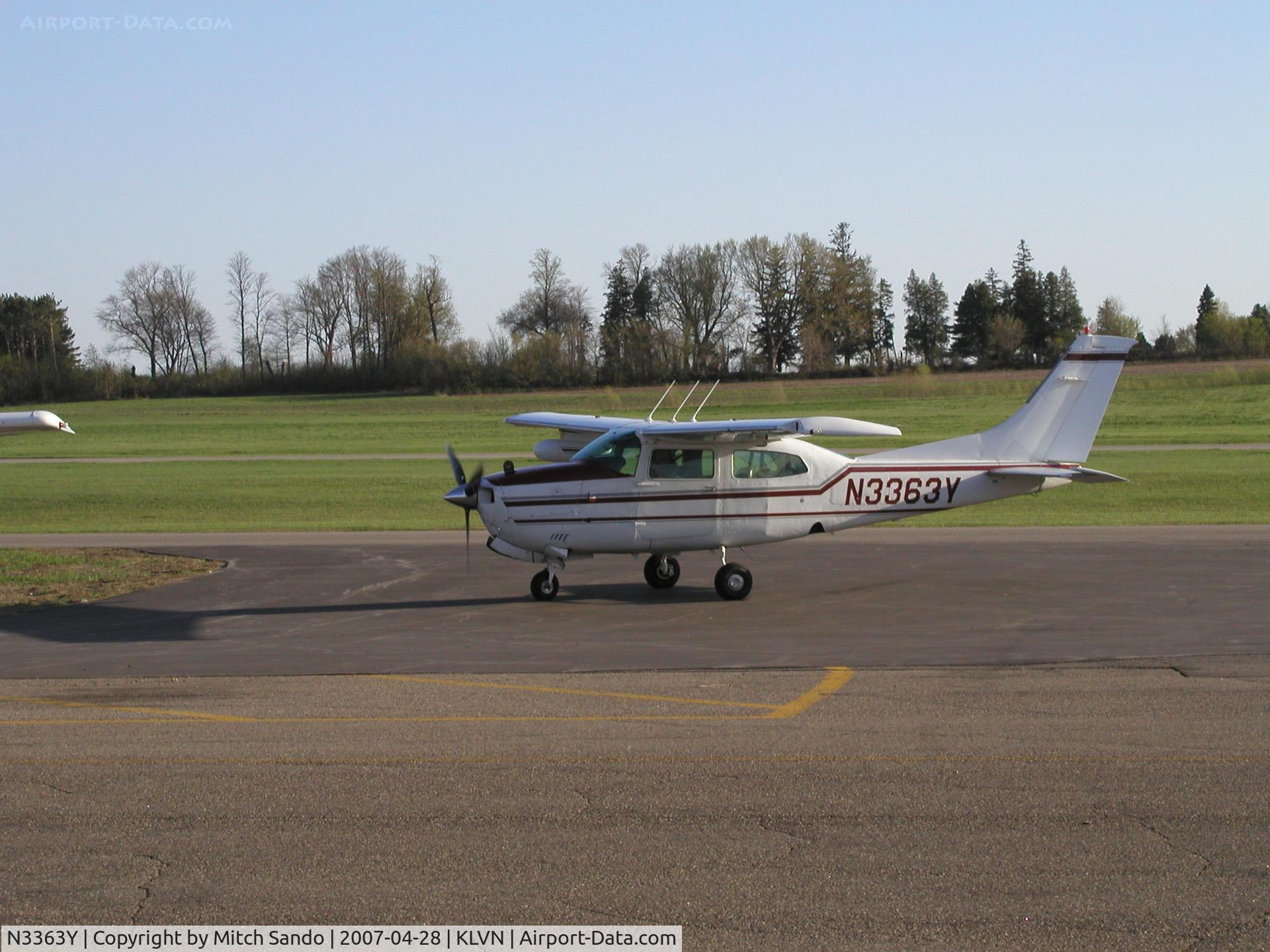 N3363Y, 1978 Cessna 210N Centurion C/N 21063145, At Airlake Airport in Lakeville, MN.