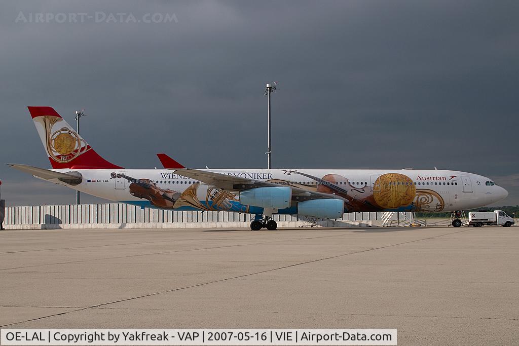 OE-LAL, 1999 Airbus A340-313 C/N 263, Austrian Airlines Airbus 340-300