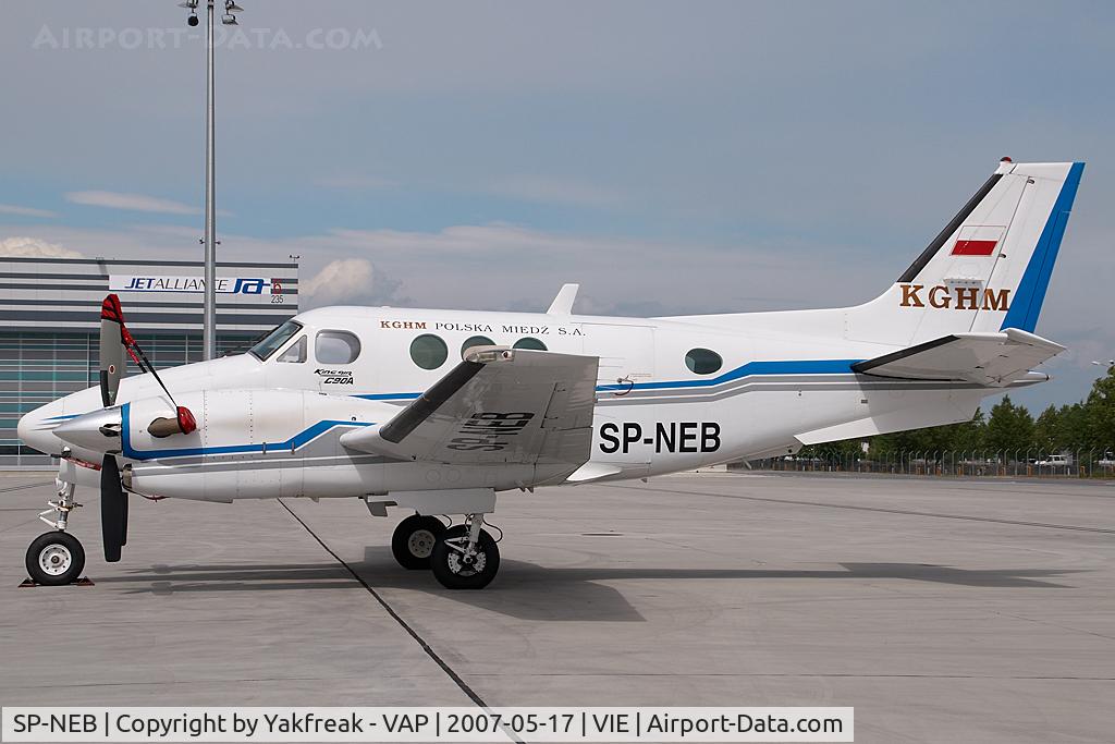 SP-NEB, Beech C90A King Air King Air C/N LJ-1285, KGHM POLSKA MIEDZ Beech 90 King Air