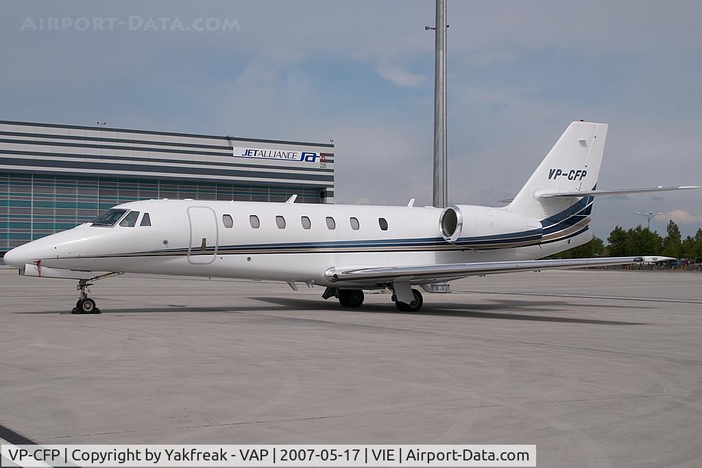 VP-CFP, 2005 Cessna 680 Citation Sovereign C/N 680-0039, Cessna 680