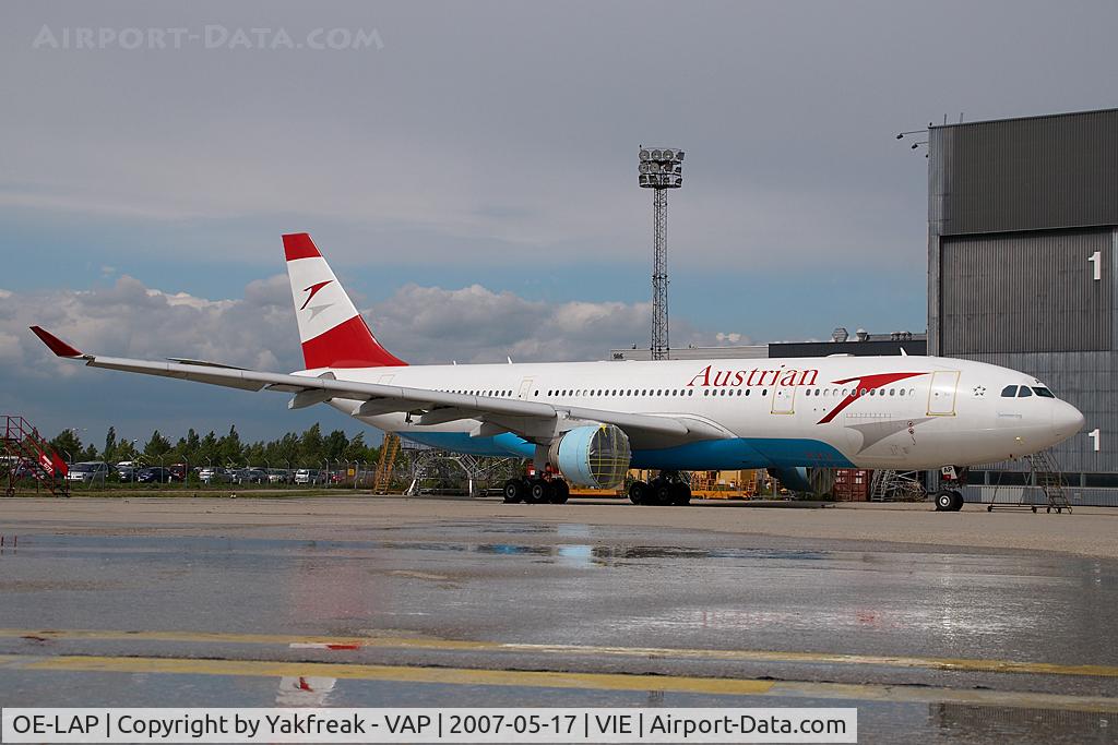 OE-LAP, 2000 Airbus A330-223 C/N 317, Austrian Airlines Airbus 330-200