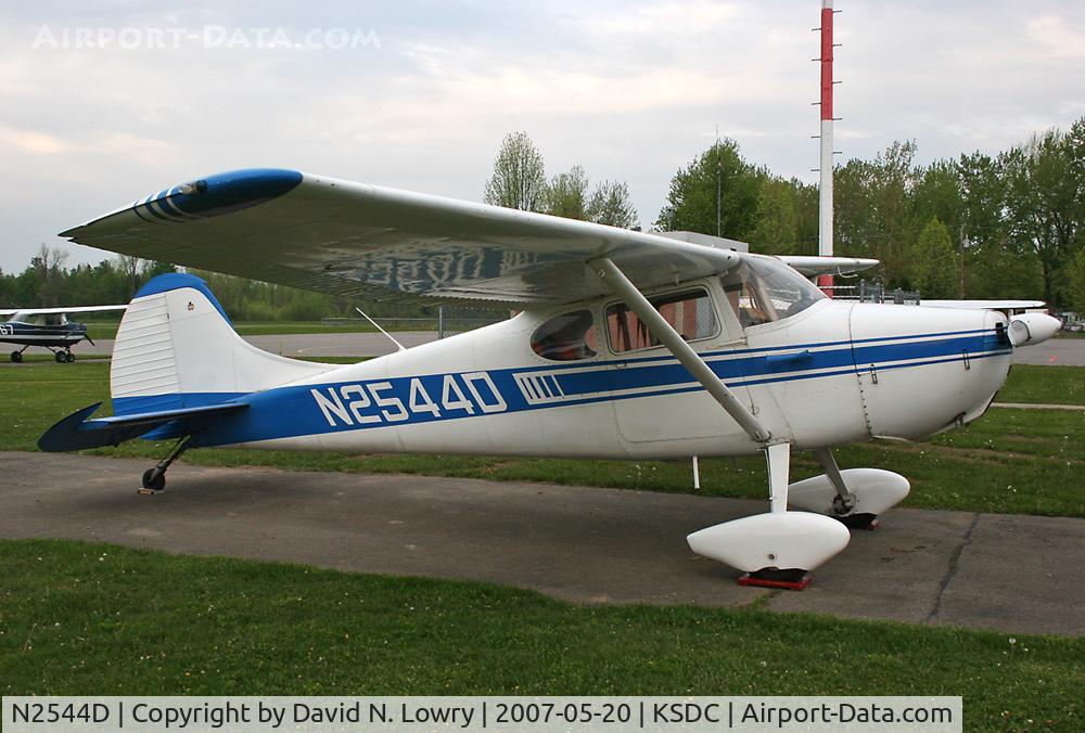 N2544D, 1952 Cessna 170B C/N 20696, N2544D at KSDC.
