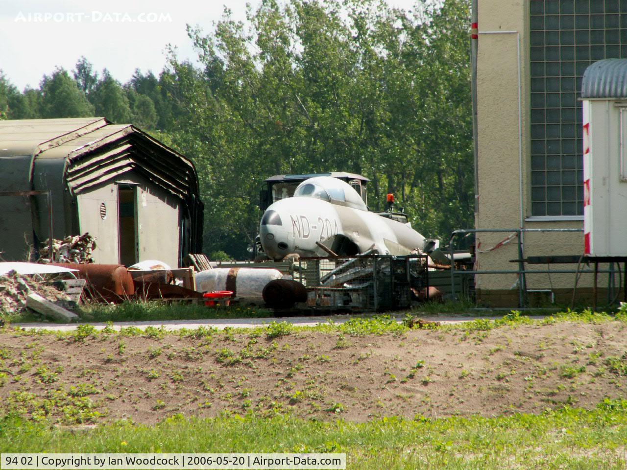 94 02, Lockheed T-33A Shooting Star C/N 580-7374, Lockheed T-33A/Preserved/Berlin-Gatow--carries ND-204 on the nose