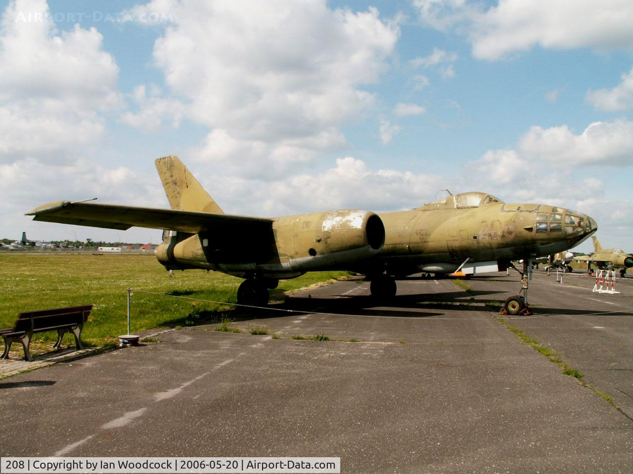 208, 1955 Ilyushin Il-28 C/N 55006448, Ilyushin IL-28B/Preserved/Berlin-Gatow