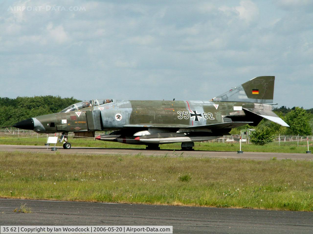 35 62, 1969 McDonnell Douglas RF-4E Phantom II C/N 4144, RF-4E/Preserved/Berlin-Gatow