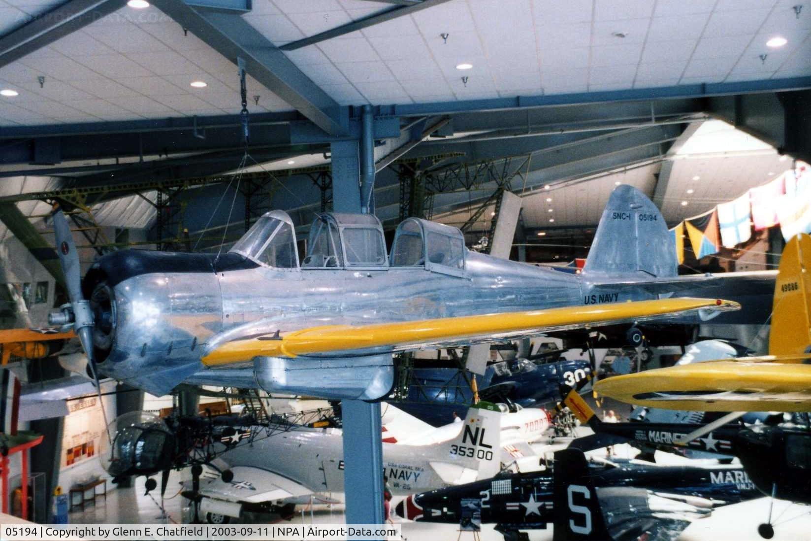 05194, 1941 Curtiss-Wright SNC-1 C/N 4255, Curtiss SNC-1 at the National Museum of Naval Aviation