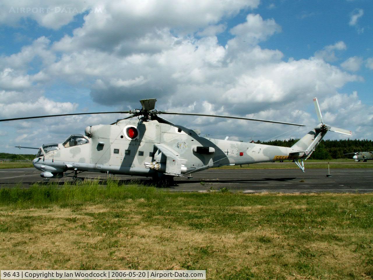 96 43, Mil Mi-24P Hind F C/N 340333, Mil Mi-24P/Preserved/Berlin-Gatow