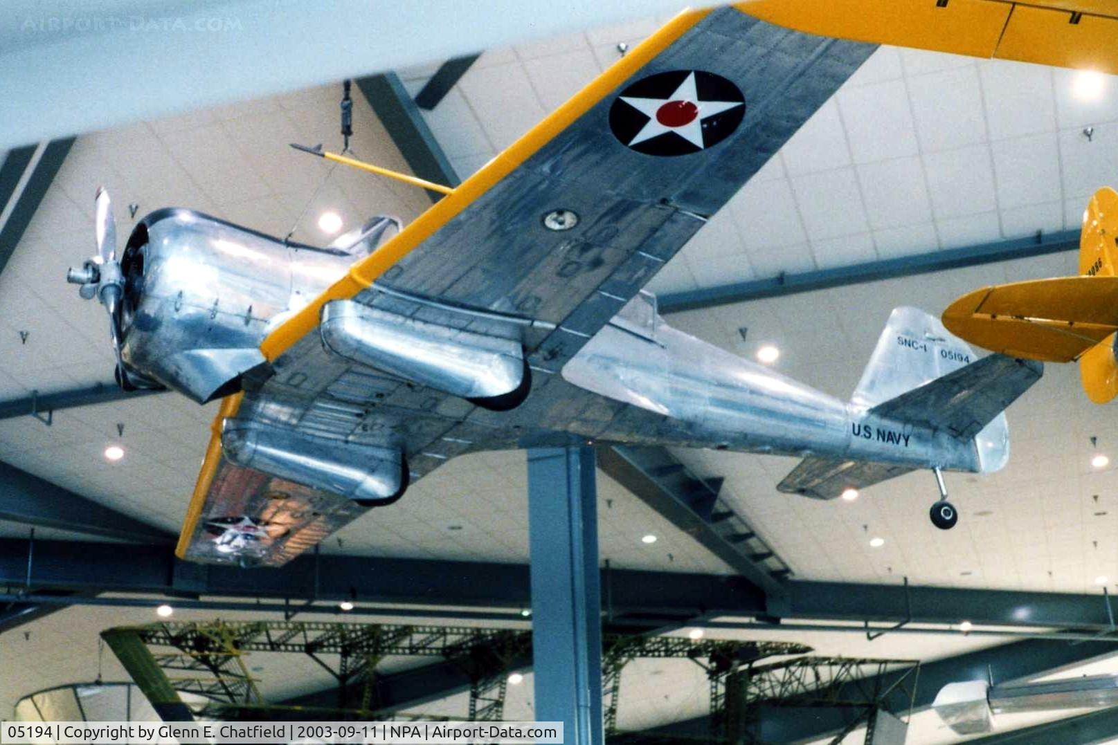 05194, 1941 Curtiss-Wright SNC-1 C/N 4255, Curtiss SNC-1 at the National Museum of Naval Aviation