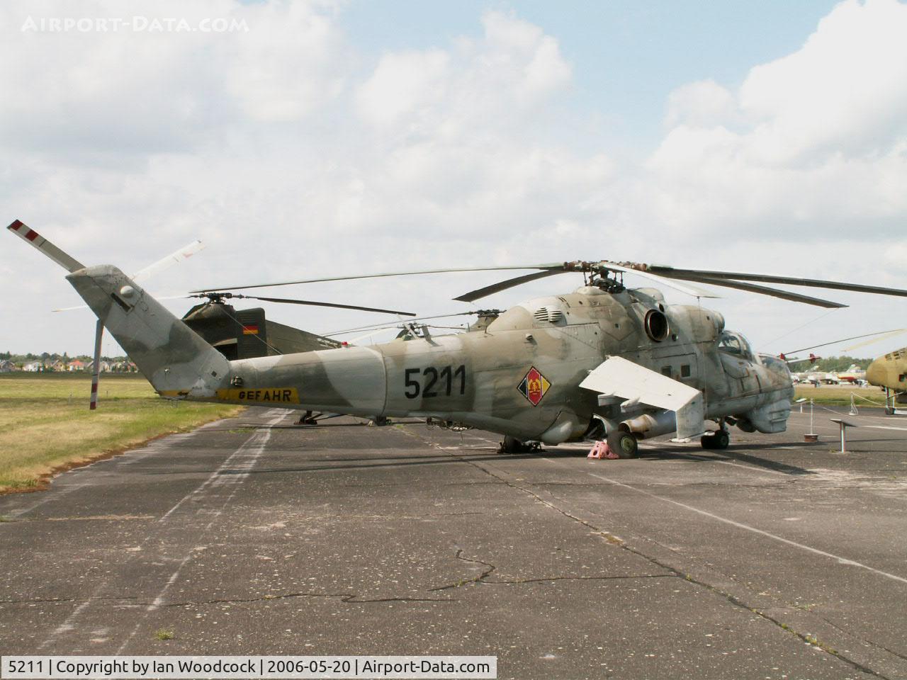 521, Mil Mi-24D Hind D C/N 110171, Mil Mi-24D/Preserved/Berlin-Gatow (marked as 5211)