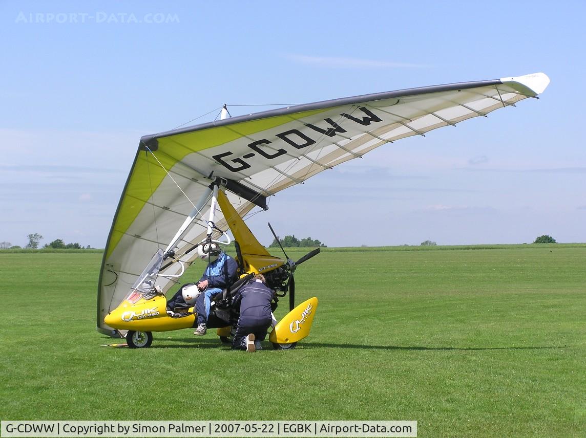 G-CDWW, 2005 P&M Aviation Quik GT450 C/N 8156, GT450 at Sywell