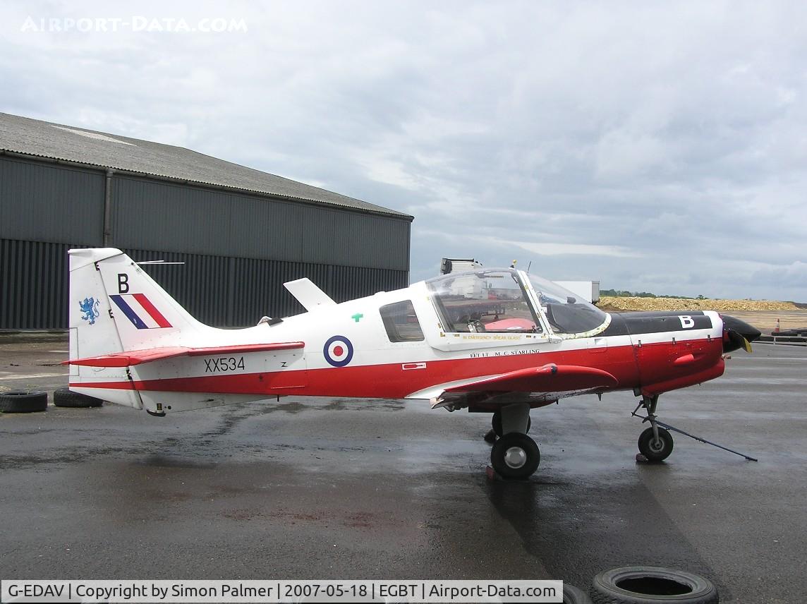 G-EDAV, 1973 Scottish Aviation Bulldog T.1 C/N BH.120/220, Bulldog T.1