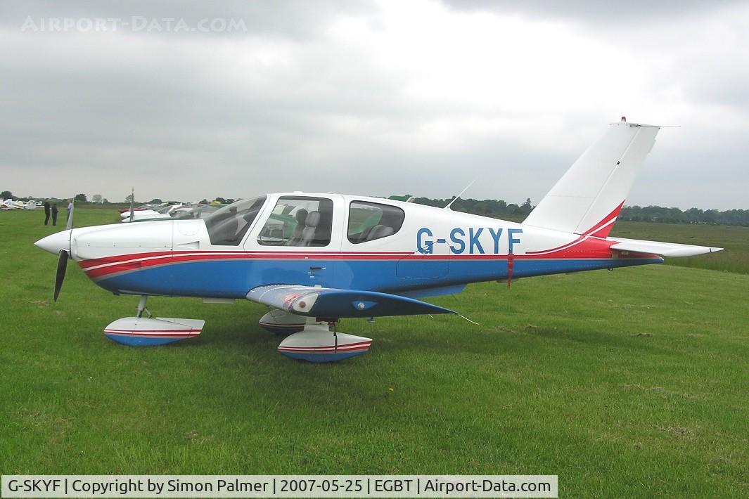 G-SKYF, 1993 Socata TB-10 Tobago C/N 1589, Socata TB-10 at Turweston