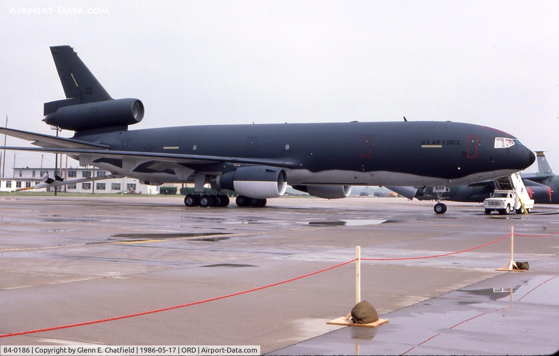 84-0186, McDonnell Douglas KC-10A Extender C/N 48225, KC-10A at the open house