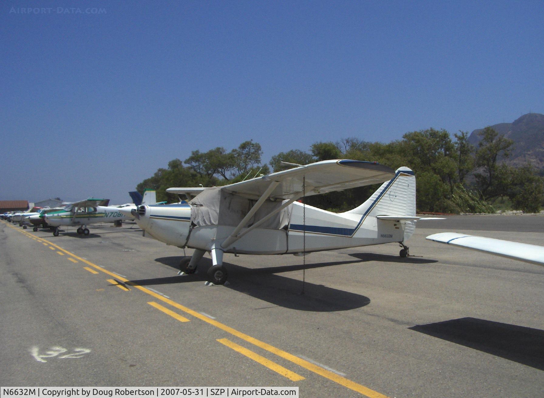 N6632M, 1948 Stinson 108-3 Voyager C/N 108-4632, 1948 Stinson 108-3 Voyager Station Wagon, Franklin 6A4165 165 Hp