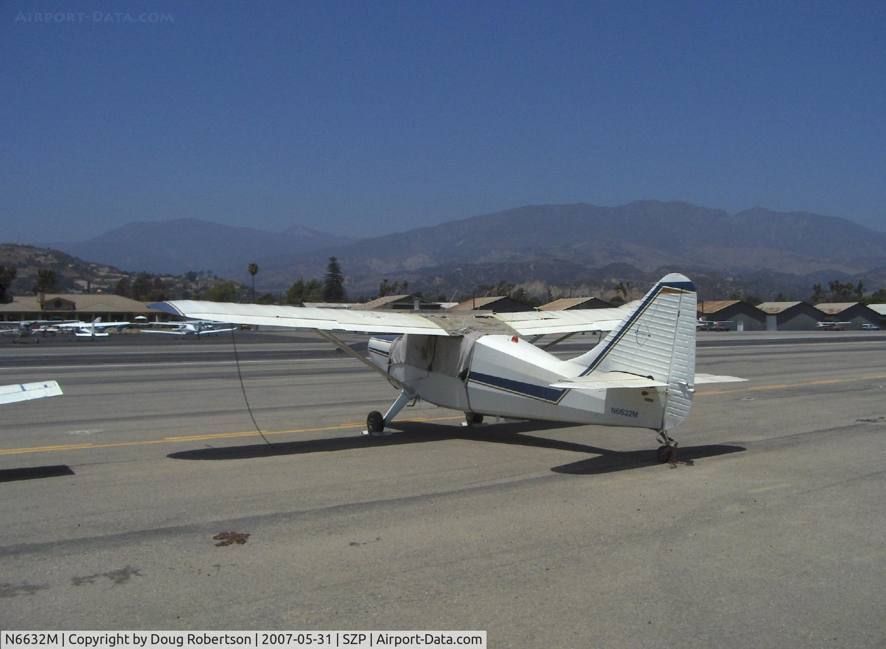 N6632M, 1948 Stinson 108-3 Voyager C/N 108-4632, 1948 Stinson 108-3 Voyager Station Wagon, Franklin 6A4165 165 Hp