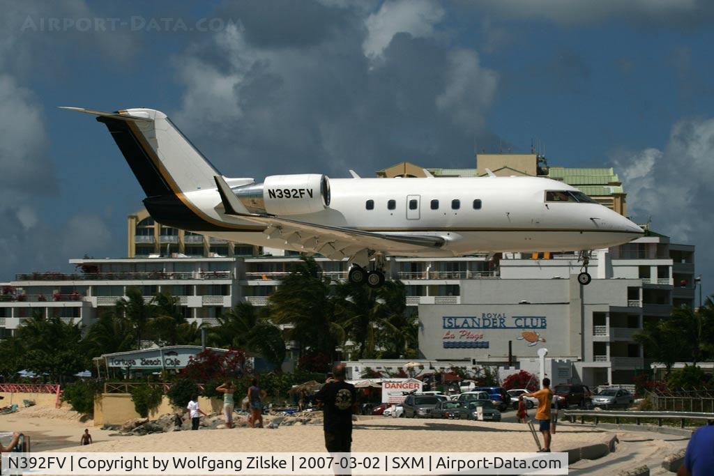 N392FV, 1984 Canadair CL-600-2A12 Challenger 601 C/N 3032, visitor