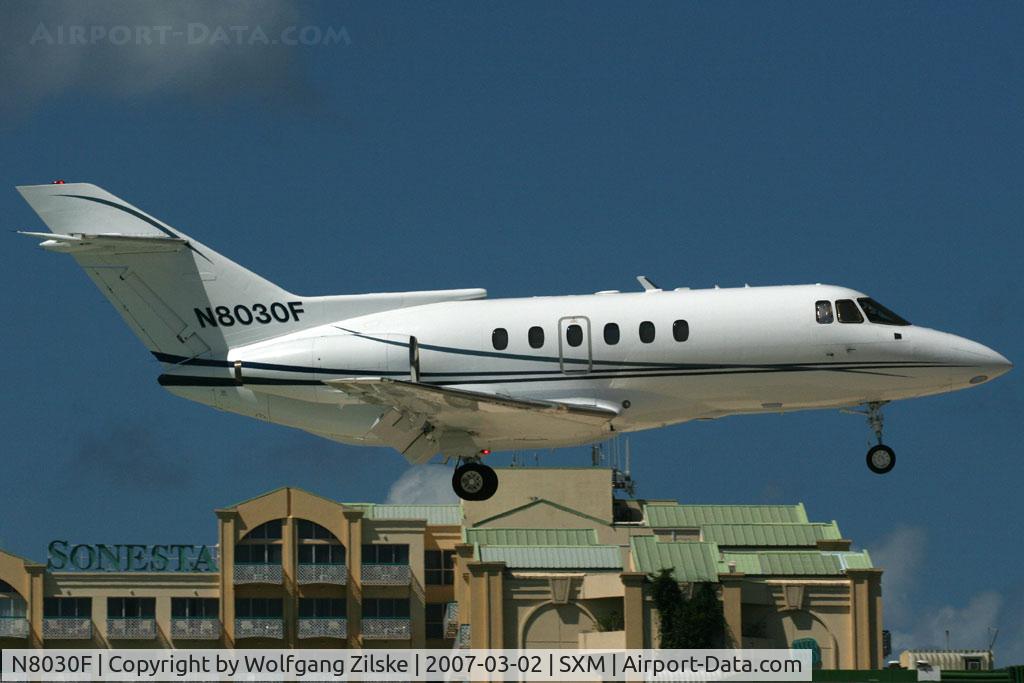 N8030F, 1989 British Aerospace BAe.125 Series 800A C/N 258131, visitor