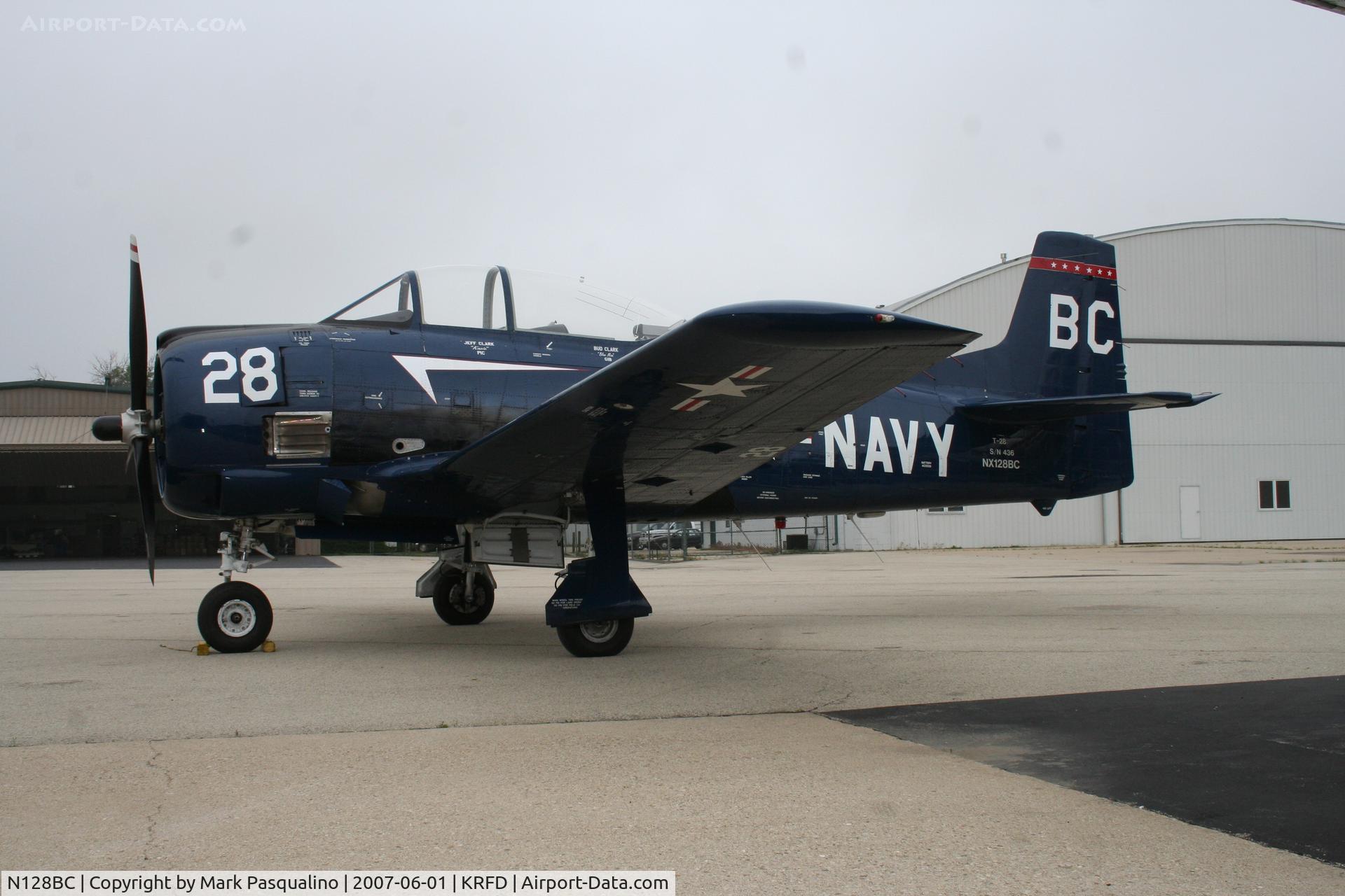 N128BC, 1951 North American T-28A Trojan C/N 174-436, North American T-28