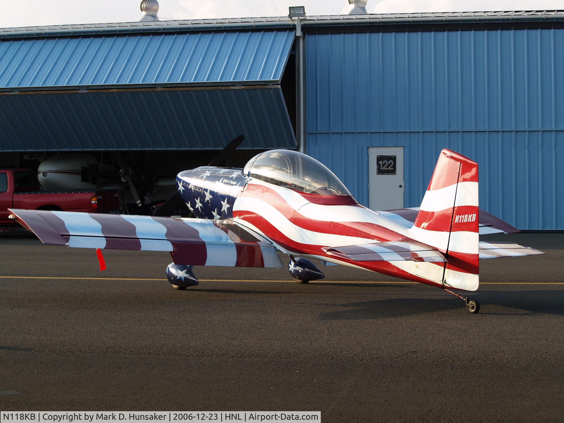 N118KB, 2002 Vans RV-8 C/N 81125, Van's RV-8 owned by Bowen Hunsaker Hirai