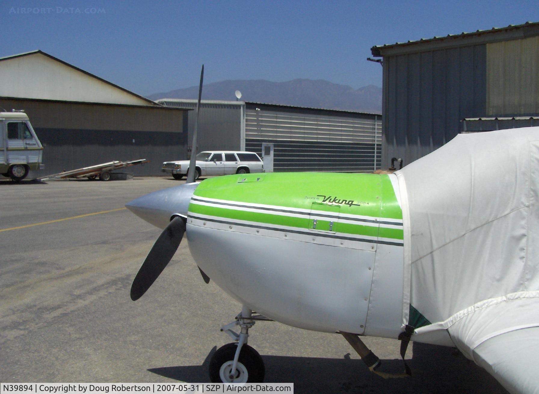 N39894, 1973 Bellanca 17-30A Viking C/N 73-30544, 1973 Bellanca 17-30A VIKING 300A, Continental IO-520 300/285 Hp, cowl