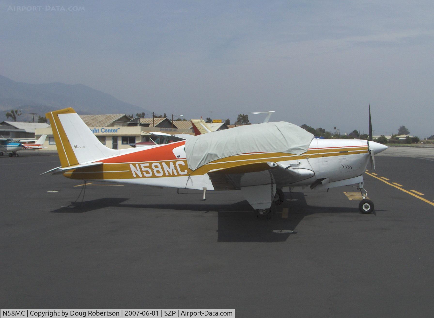 N58MC, 1978 Beech F33C Bonanza C/N CJ-143, 1978 Beech F33C BONANZA, Continental IO-520-BA 285 Hp, New York State based
