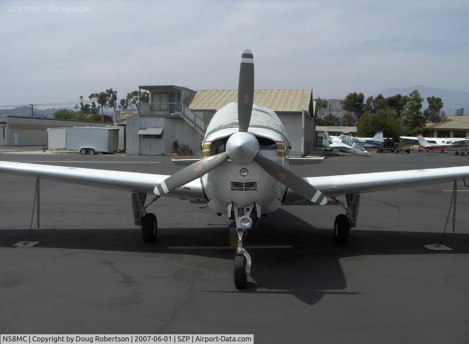 N58MC, 1978 Beech F33C Bonanza C/N CJ-143, 1978 Beech F33C BONANZA, Continental IO-520-BA 285 Hp, tri-blade prop