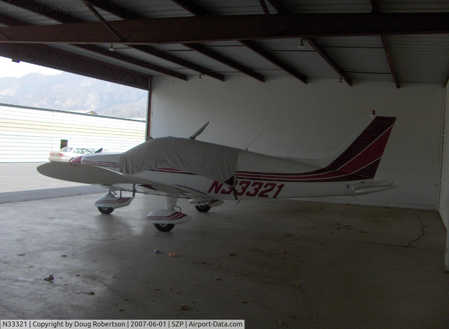 N33321, 1975 Piper PA-28-180 Cherokee C/N 28-7505133, 1975 Piper PA-28-180 ARCHER, Lycoming O&VO-360 180 Hp