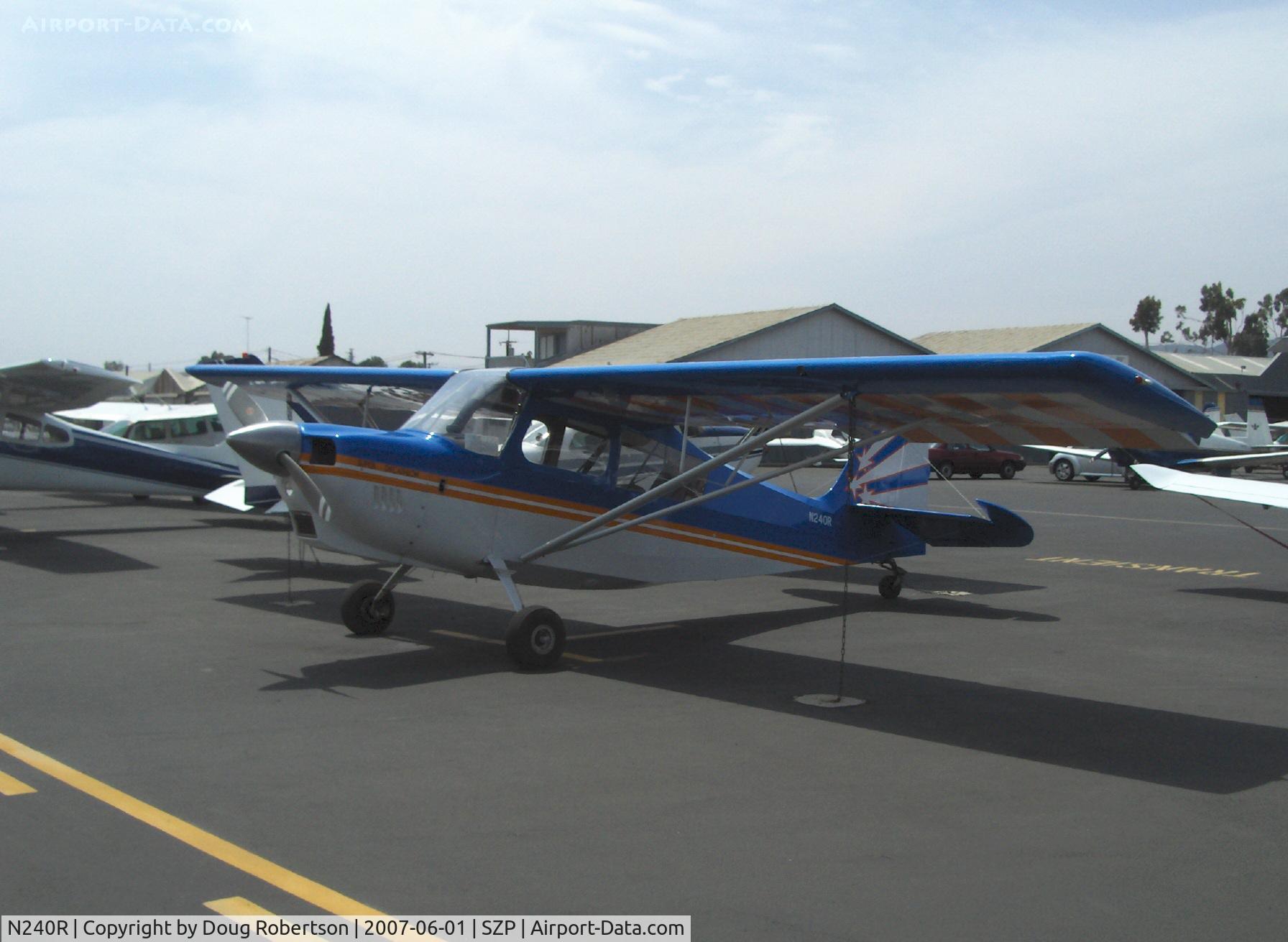N240R, 1980 Bellanca 8KCAB-180 Super Decathlon C/N 635-80, 1980 Bellanca 8KCAB-180 SUPER DECATHLON, Lycoming AEIO-360 180 Hp