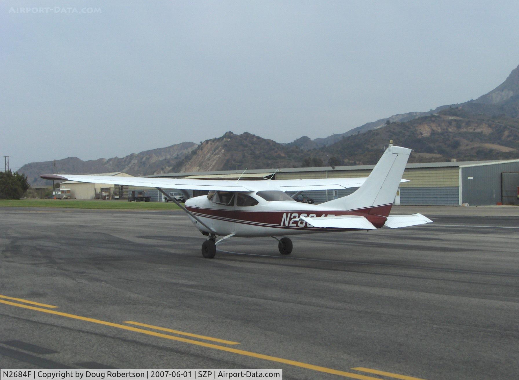 N2684F, 1965 Cessna 182J Skylane C/N 18256784, 1965 Cessna 182J SKYLANE, Continental O-470-S 230 Hp, preflight runup