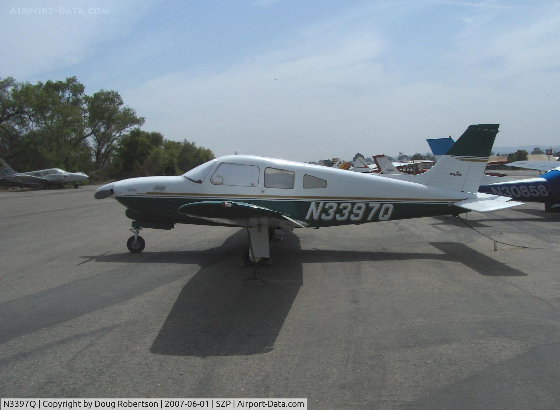 N3397Q, 1977 Piper PA-28R-201T Cherokee Arrow III C/N 28R-7703106, 1977 Piper PA-28R-201T TURBO ARROW III, Continental TSIO-360-FB 200 Hp