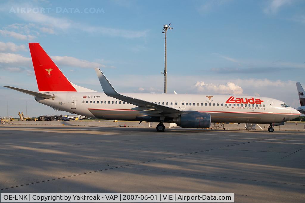 OE-LNK, 1999 Boeing 737-8Z9 C/N 28178, Lauda Air Boeing 737-800