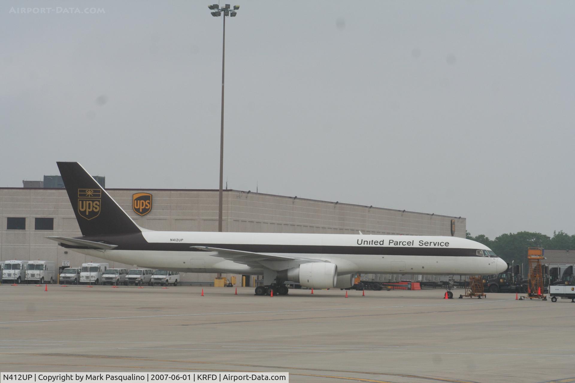 N412UP, 1988 Boeing 757-24APF C/N 23852, Boeing 757-200F