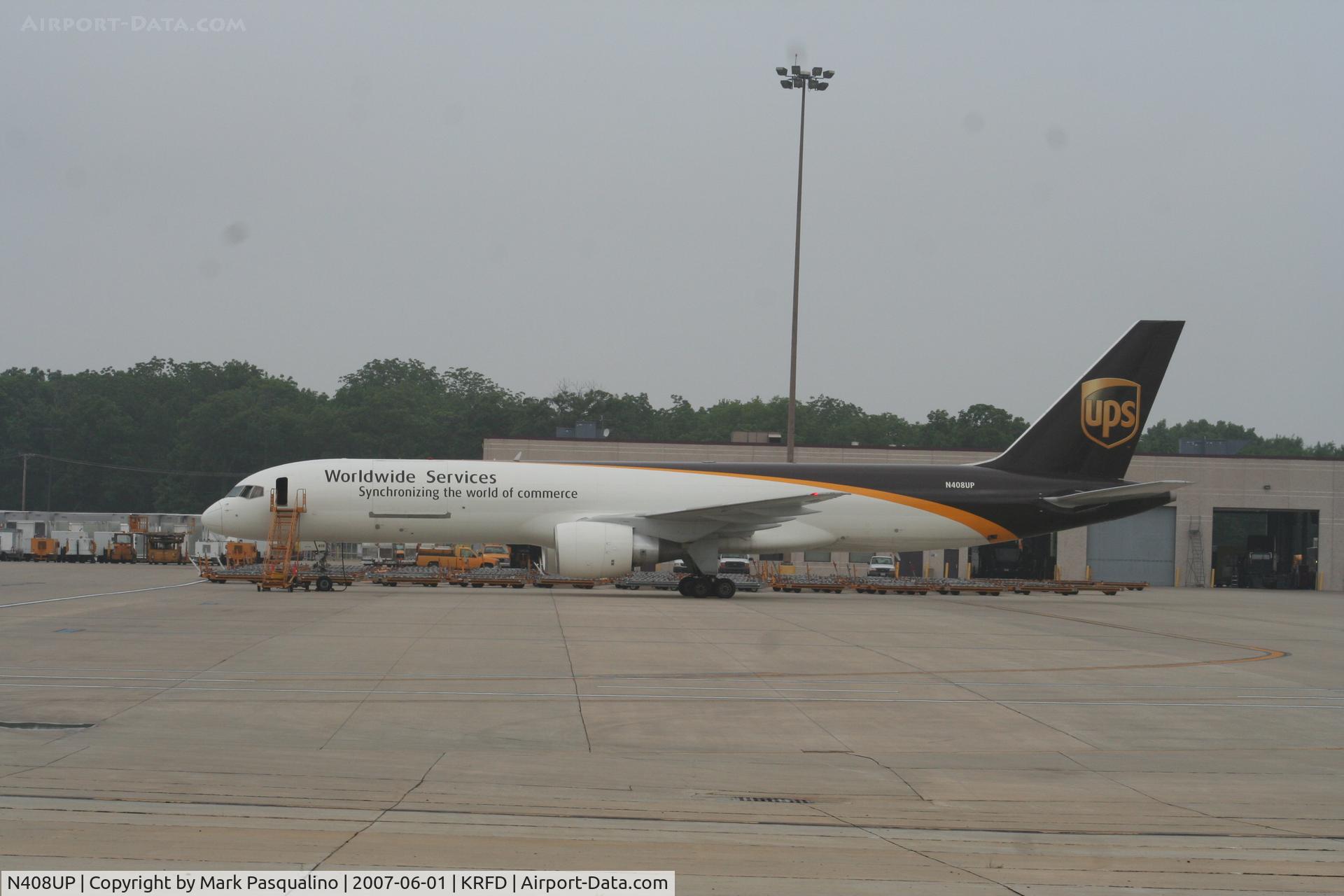 N408UP, 1988 Boeing 757-24APF C/N 23730, Boeing 757-200F