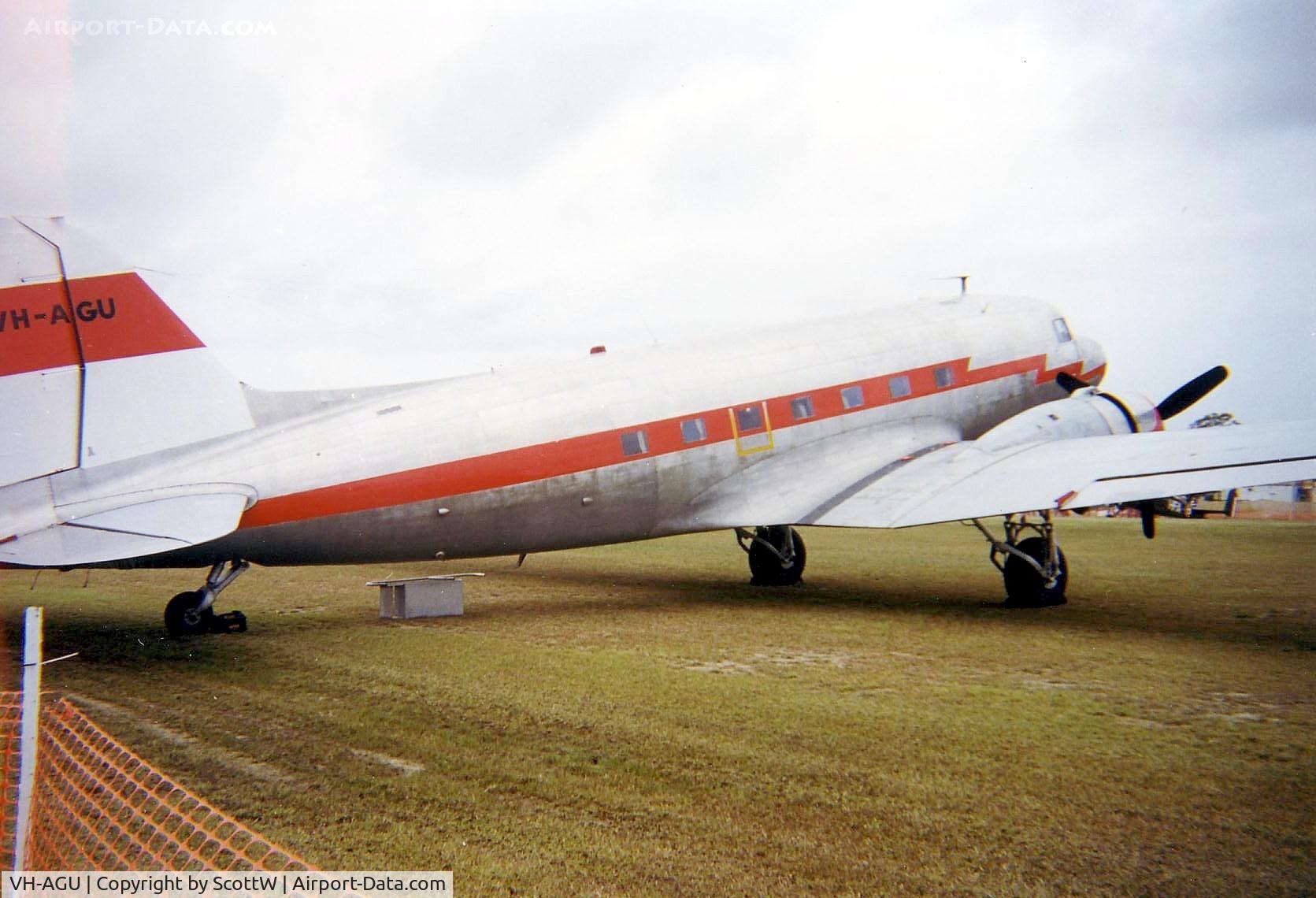 VH-AGU, 1944 Douglas DC3C-S1C3G (C-47B) C/N 15920, image taken 1999 Caboolture Airshow