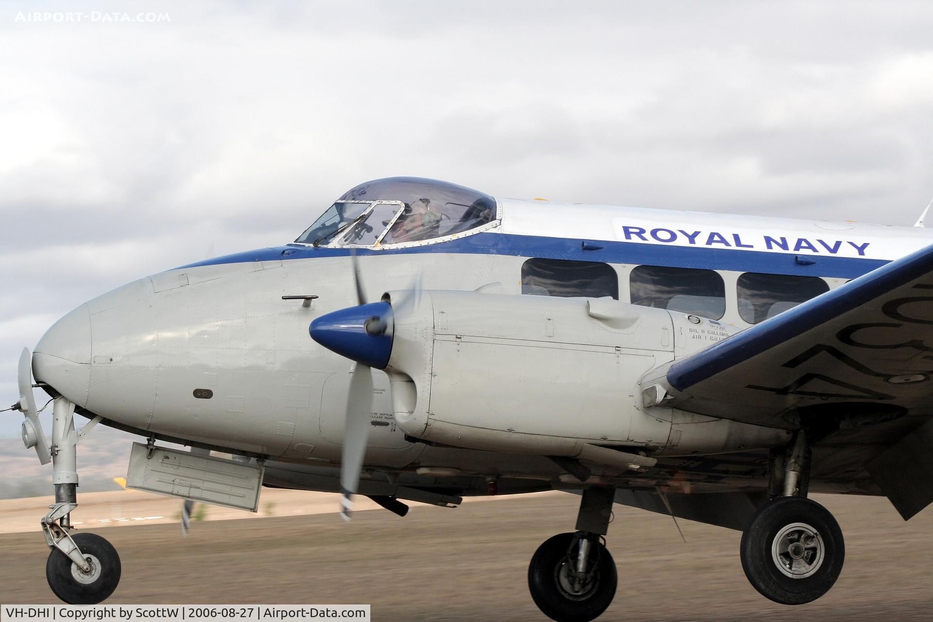 VH-DHI, 1955 De Havilland DH-104 Dove 5 C/N 04410, image taken at the 15th annual festival of flight Watts Bridge Memorial Airfield QLD