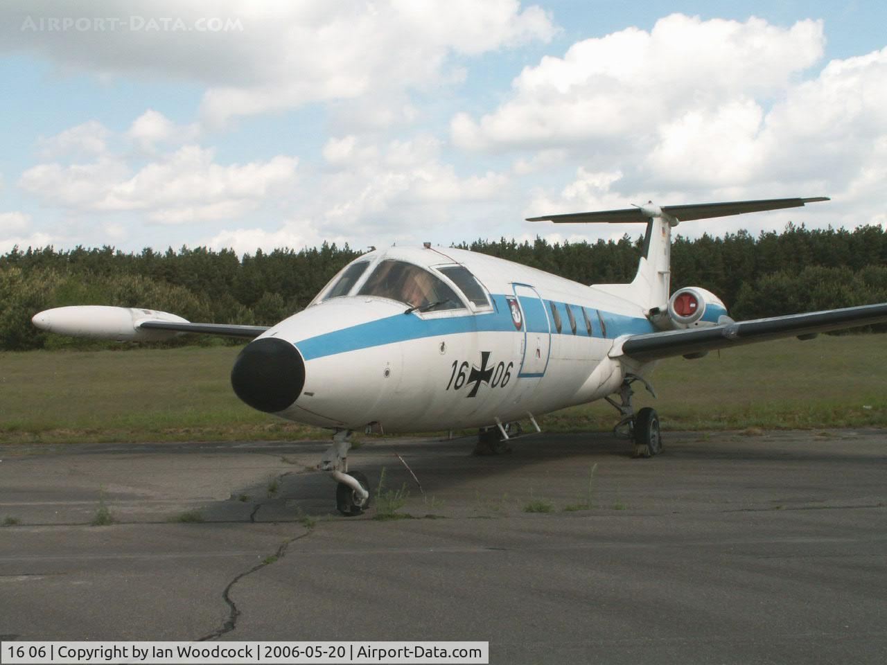 16 06, Hamburger Flugzeugbau HFB-320 Hansa Jet C/N 1048/S28, MBB Hansa Jet/Preserved/Berlin-Gatow