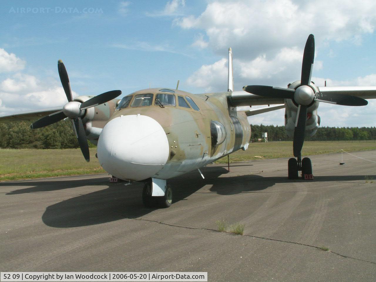 52 09, 1981 Antonov An-26SM C/N 114-02, Antonov An-26SM/Preserved/Berlin-Gatow
