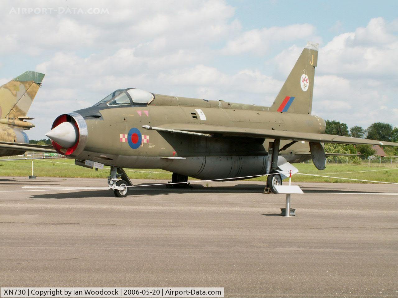 XN730, English Electric Lightning F.2A C/N 95107, English Electric Lightning-F2/Preserved/Berlin-Gatow