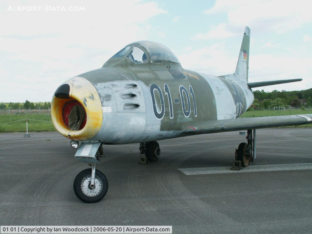 01 01, Canadair CL-13B Sabre 6 C/N S6-1591, Canadair CL-13B/Preserved/Berlin-Gatow