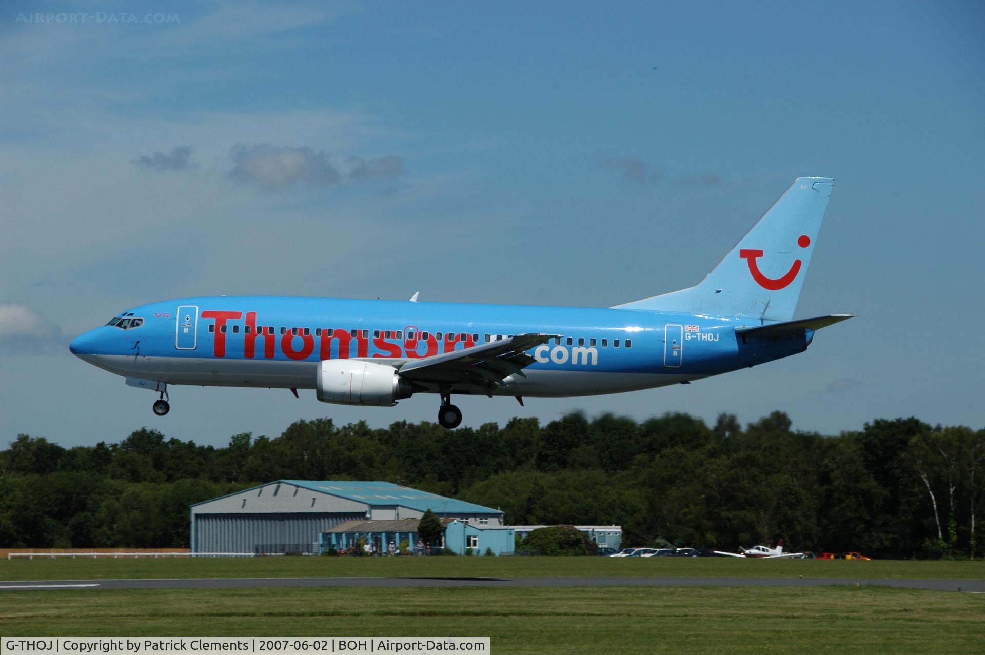 G-THOJ, 1997 Boeing 737-36Q C/N 28659, THOMSONFLY BOEING 737-36Q