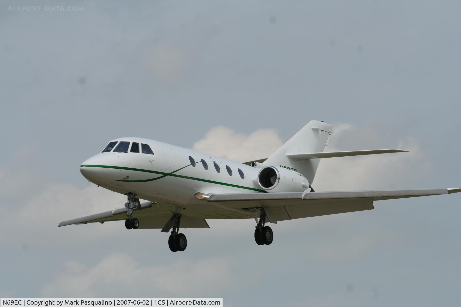 N69EC, 1985 Dassault Falcon 200 (20H) C/N 498, Falcon 200