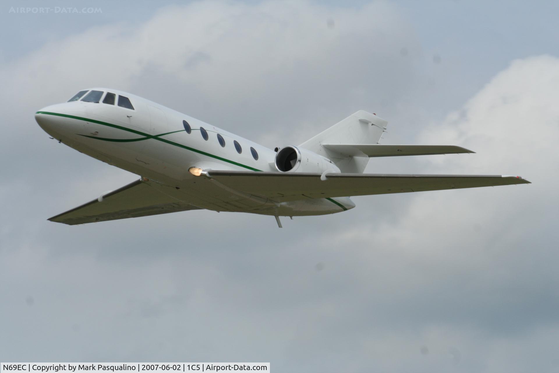 N69EC, 1985 Dassault Falcon 200 (20H) C/N 498, Falcon 200