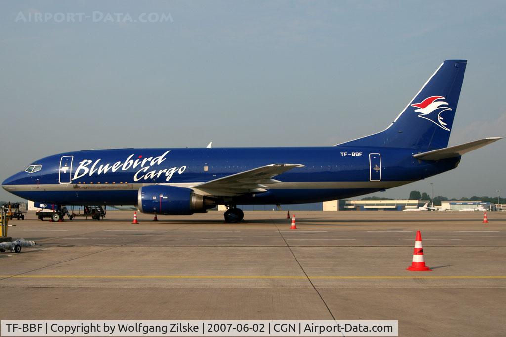 TF-BBF, 1992 Boeing 737-36E(SF) C/N 25264, visitor
