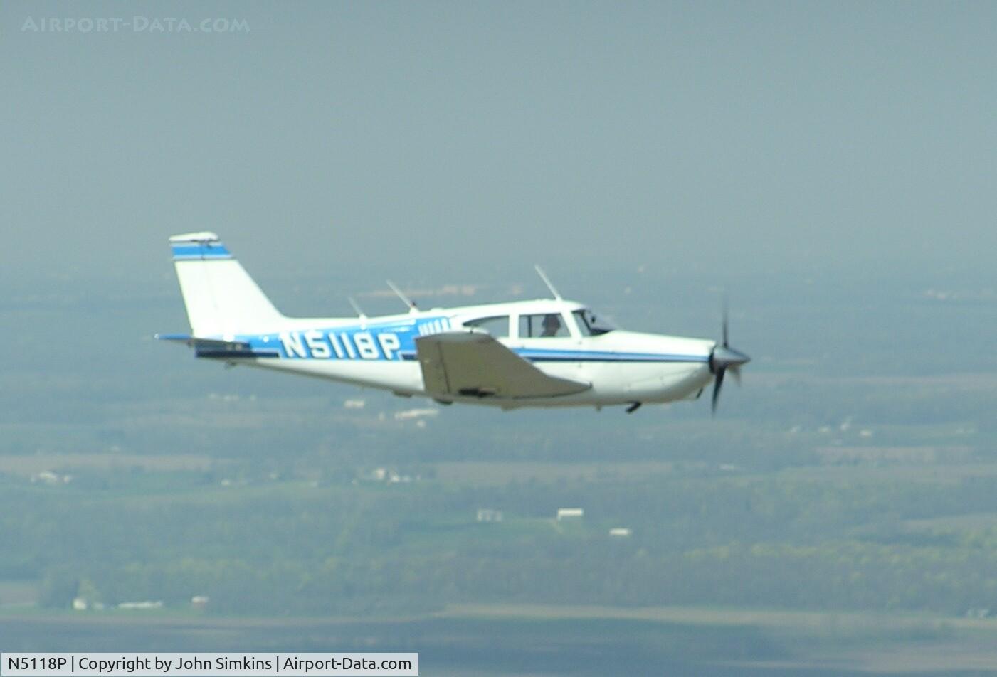 N5118P, 1958 Piper PA-24-250 Comanche C/N 24-131, John Simkins, summer of '06, north of Urbana, OH